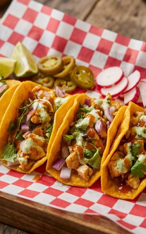 Fresh tacos made to order