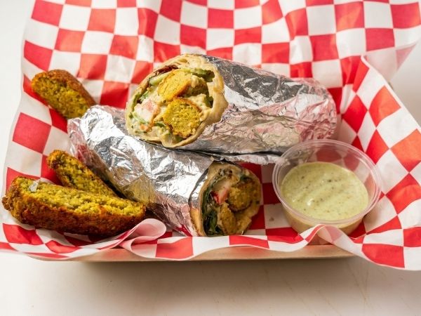 Lamb & Beef Doner Wrap