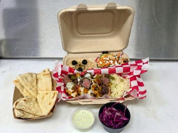 Lamb & Beef Doner Platter