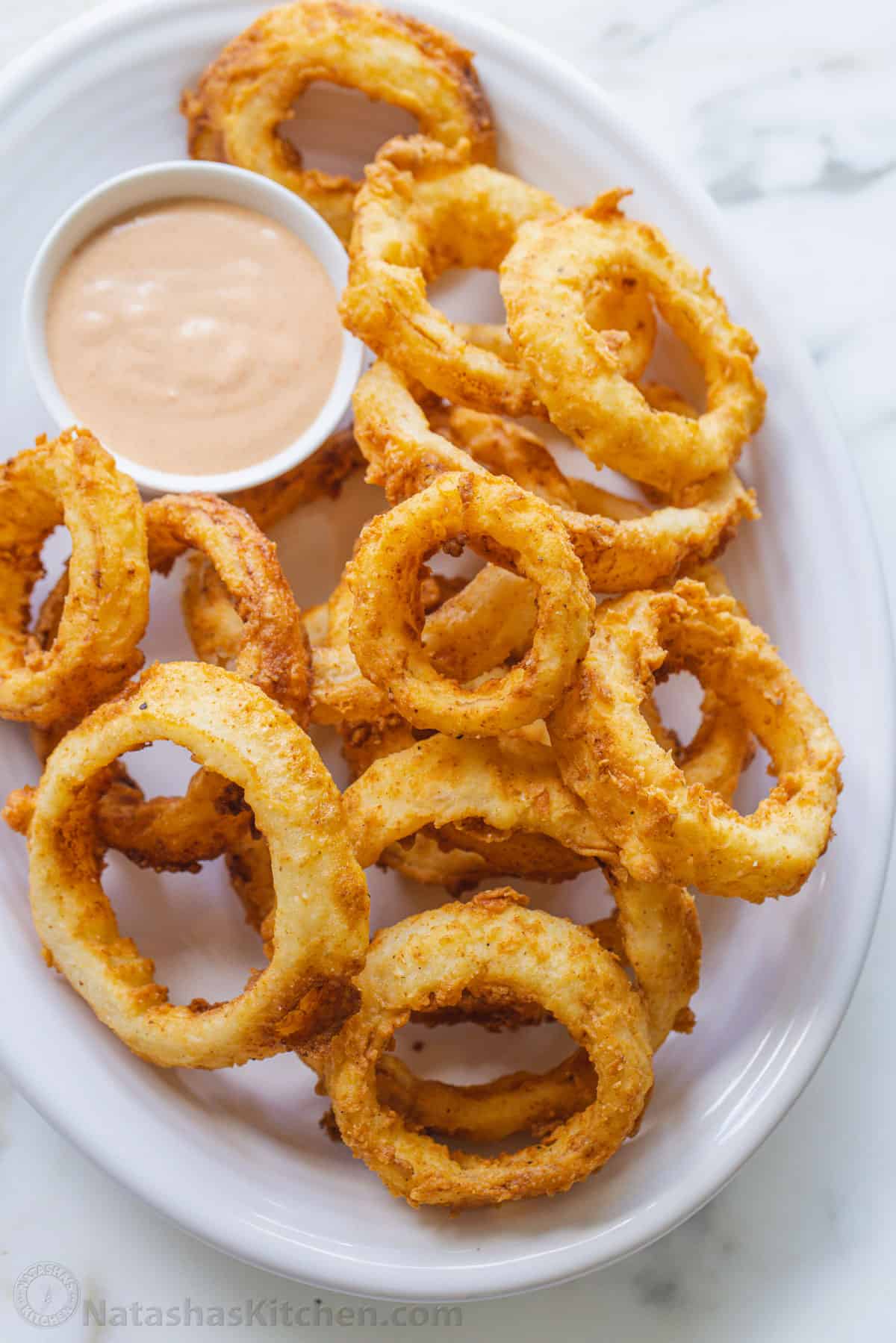 Crispy Golden Onion Rings