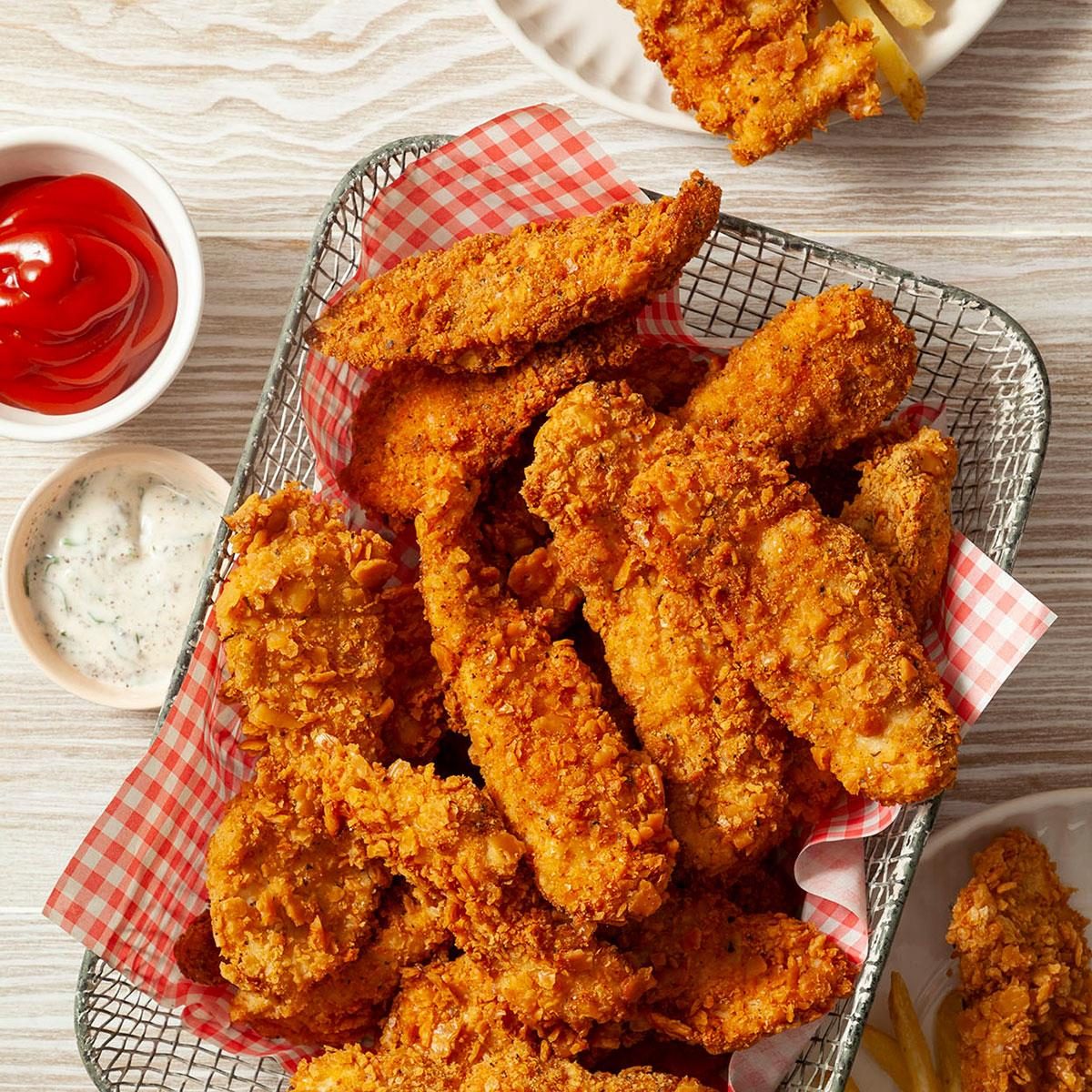 Crispy Golden Chicken Tenders