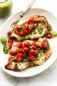 Grilled Chicken Pesto