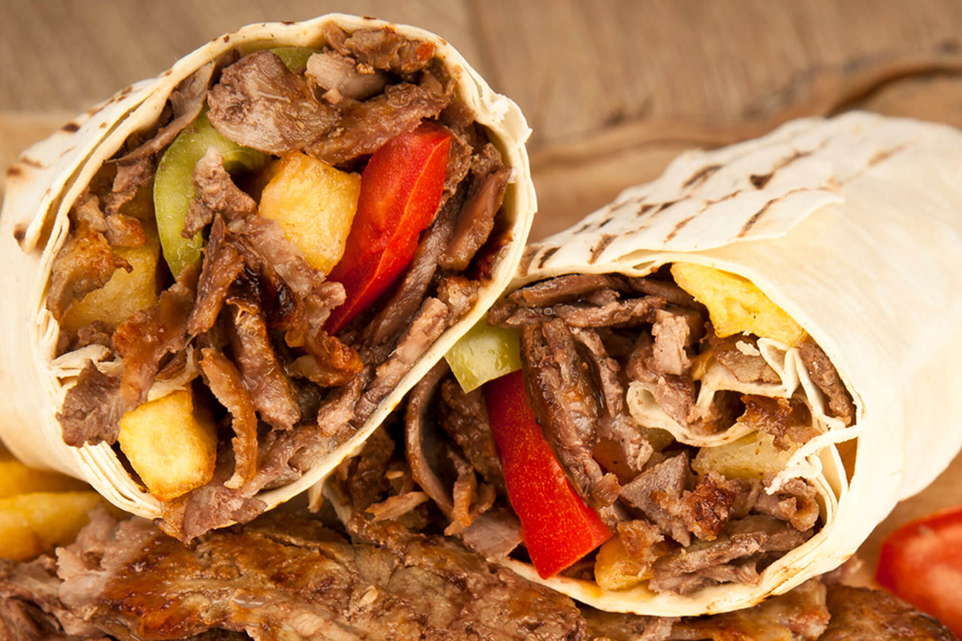 Lamb & Beef Doner Platter