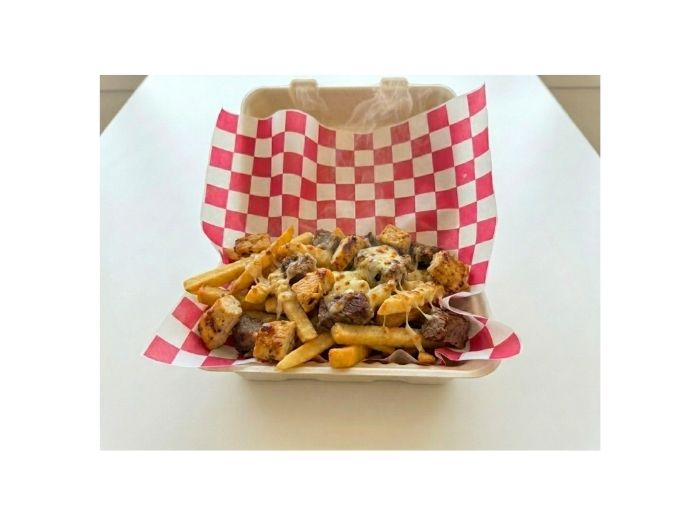 Stacked Fries — Lamb & Beef