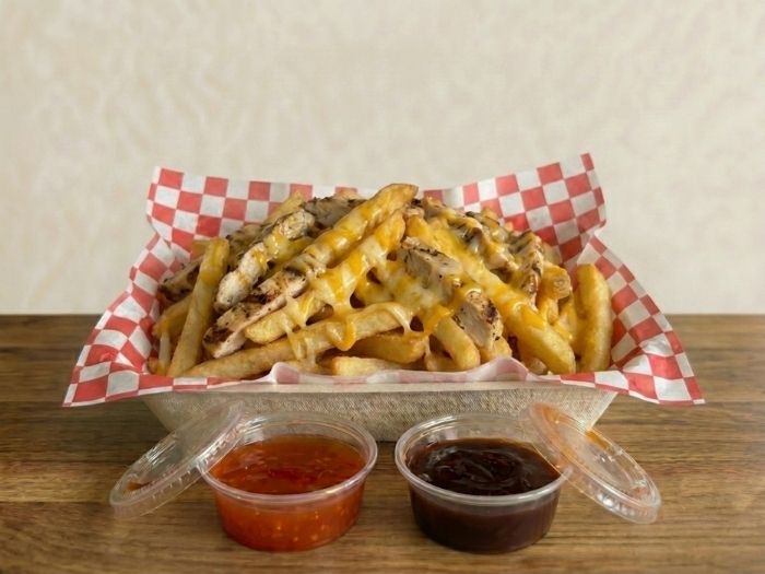 Stacked Fries — Chicken