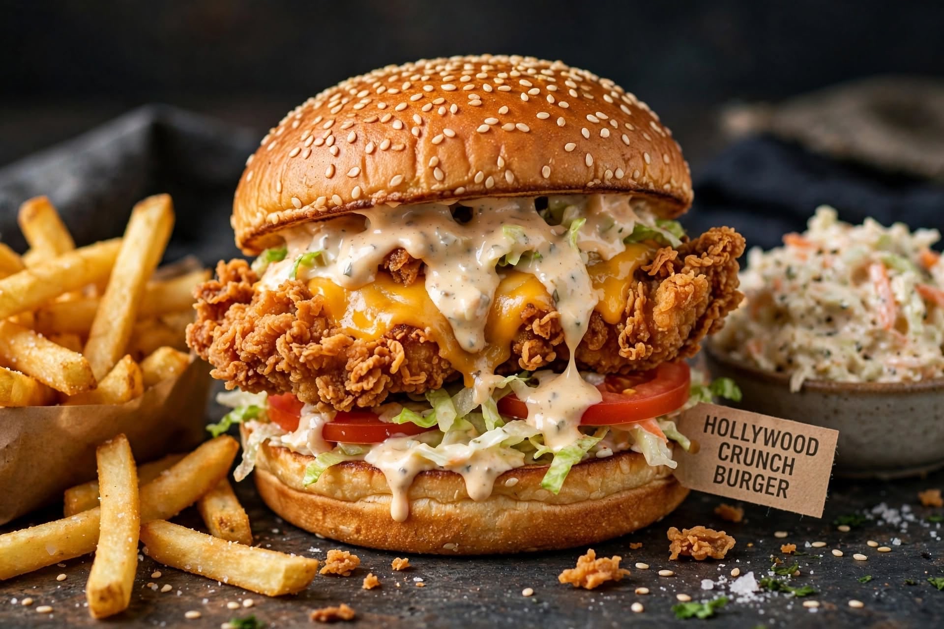 Hollywood Crunch Burger