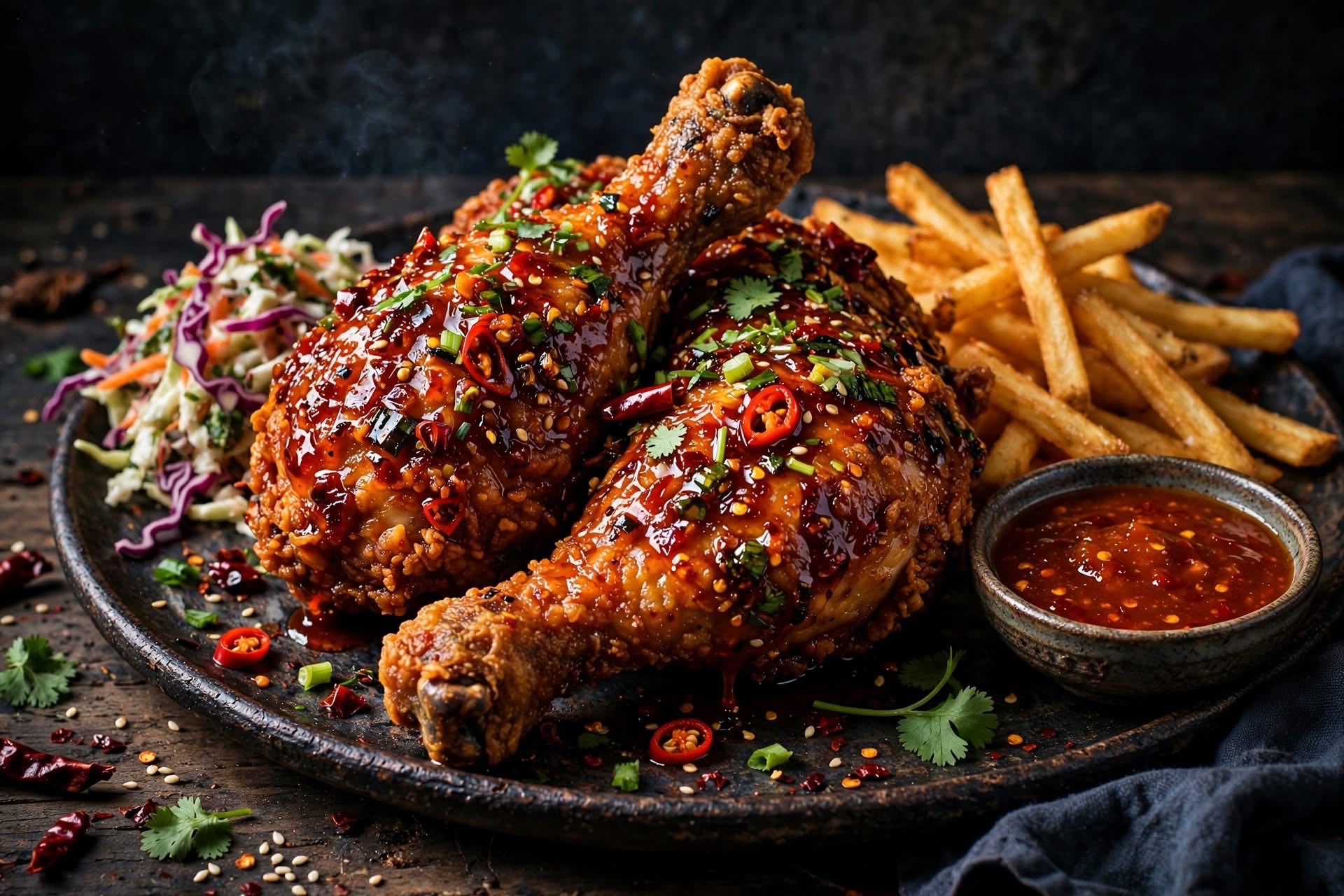 Spicy Thai Glazed Wings